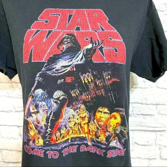 Star Wars Vfifthsun Come to the Dark Side Tee, Darth Vader, Hon Solo, Leia, etc. - Picture 2 of 6